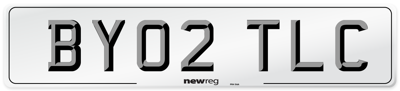 BY02 TLC Number Plate from New Reg